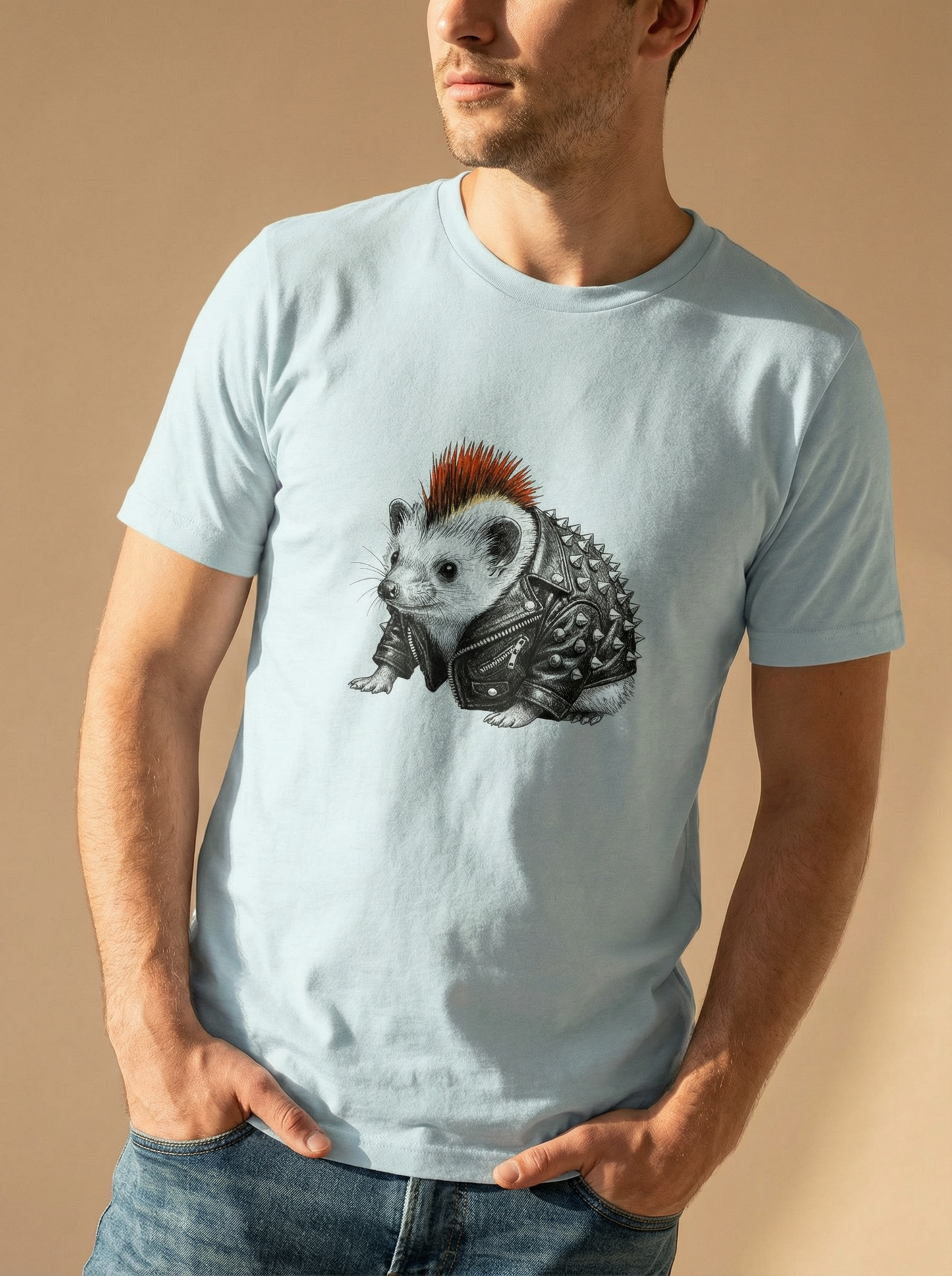 Hedgehog Wild - Printed Tee
