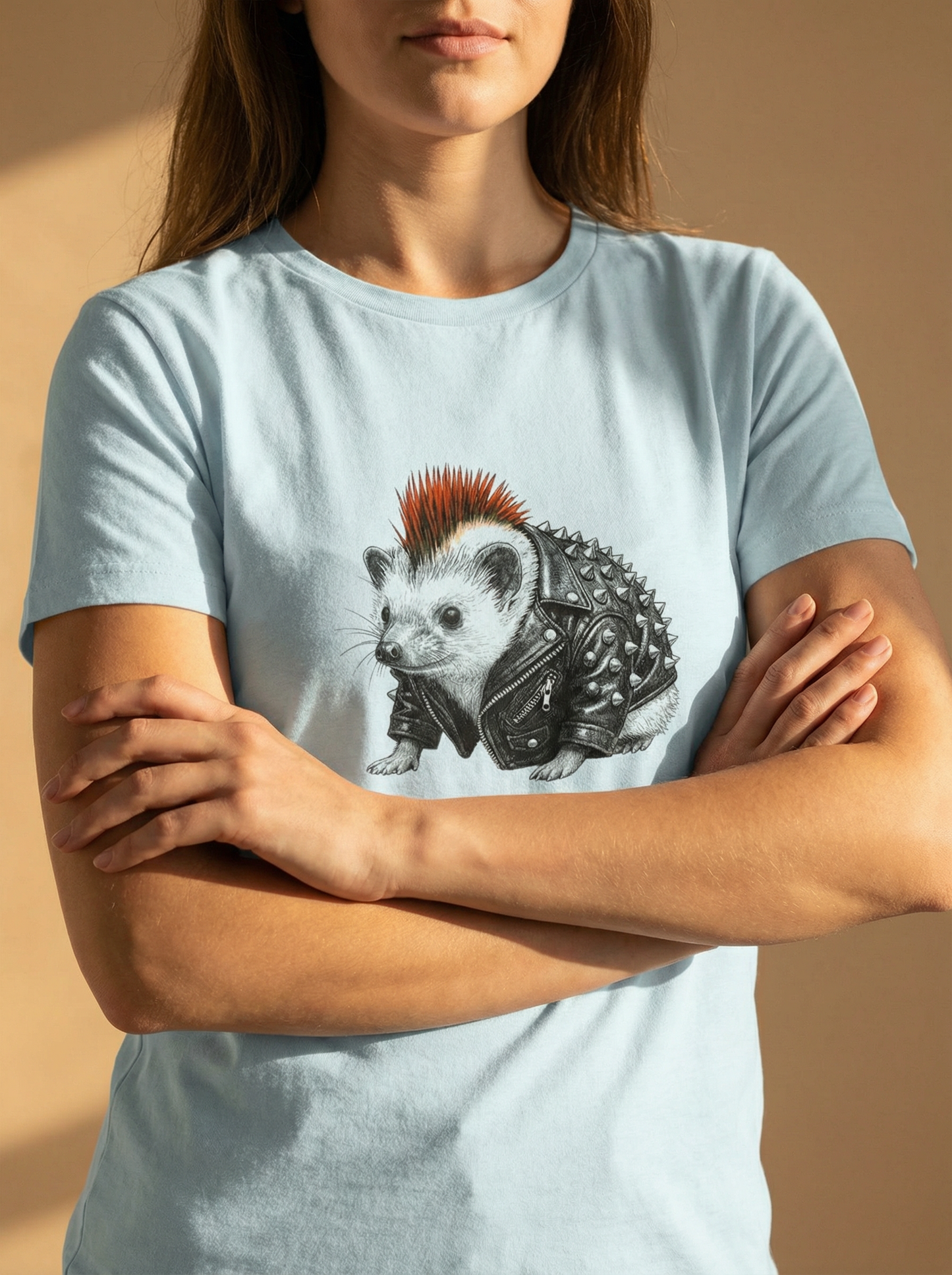 Hedgehog Wild - Printed Tee