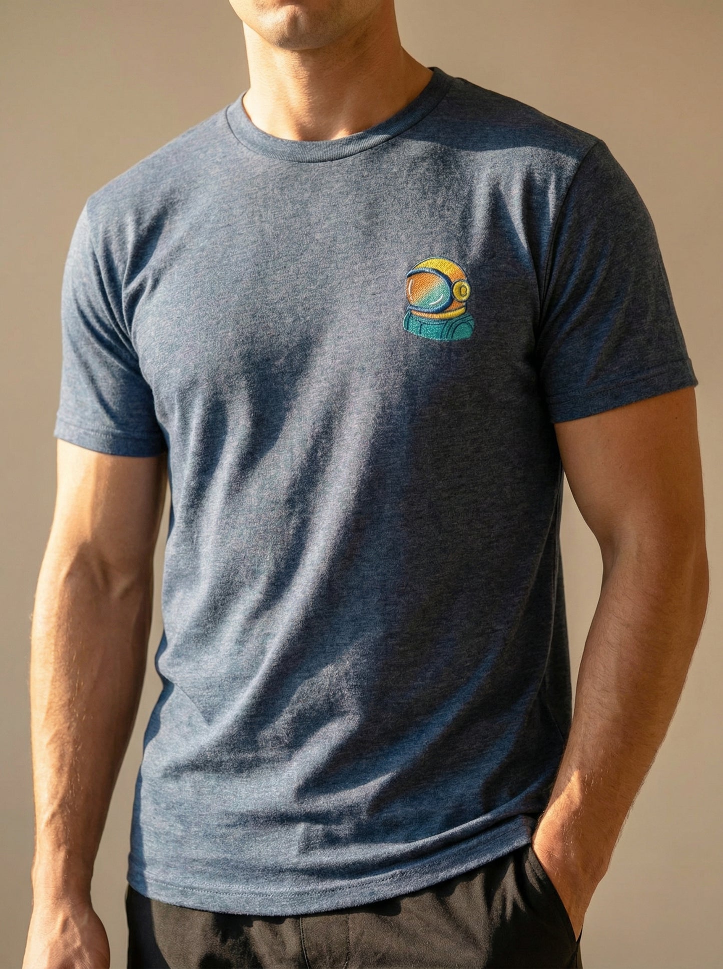 Spaceman - Embroidery Tee
