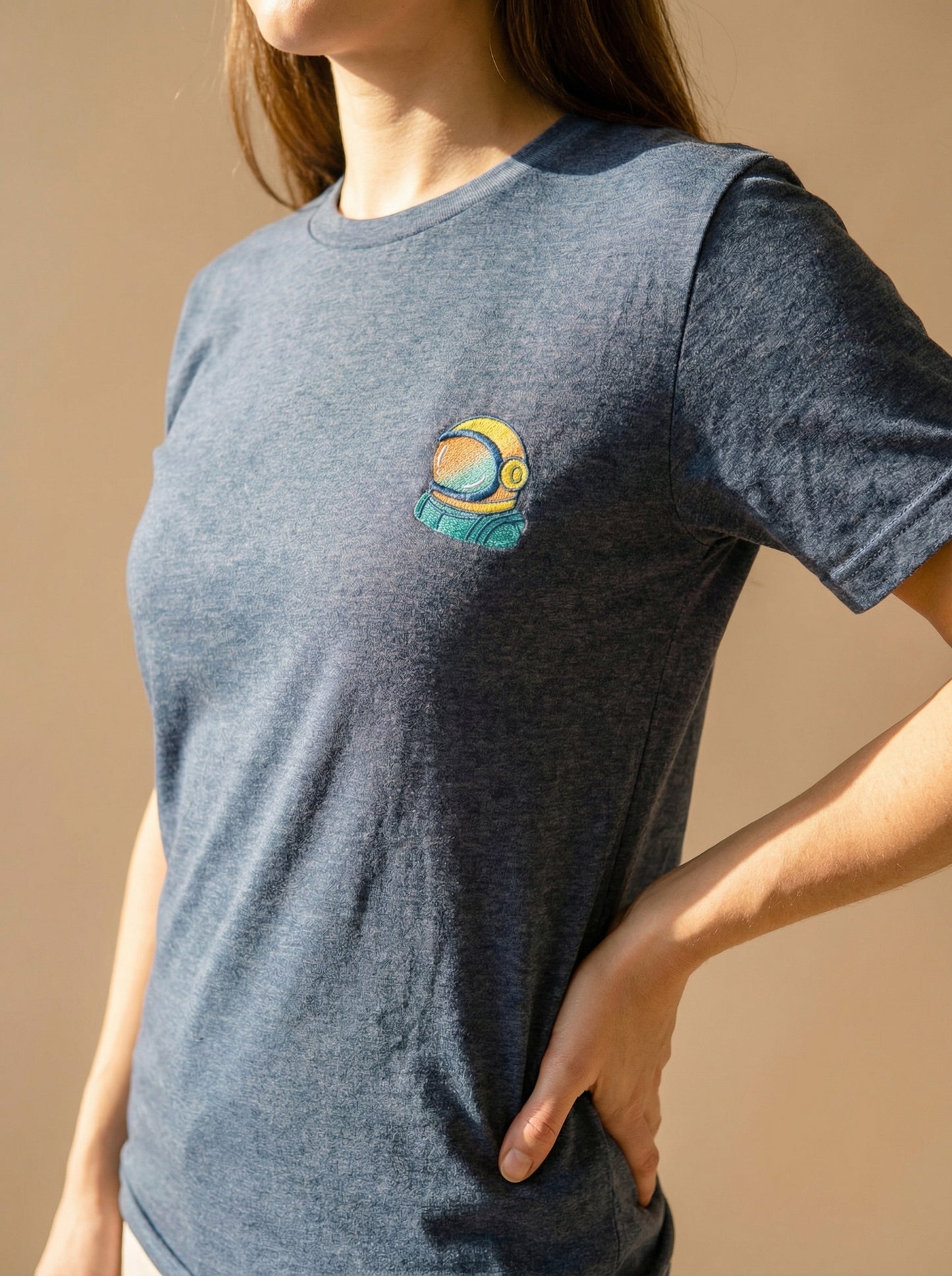 Spaceman - Embroidery Tee