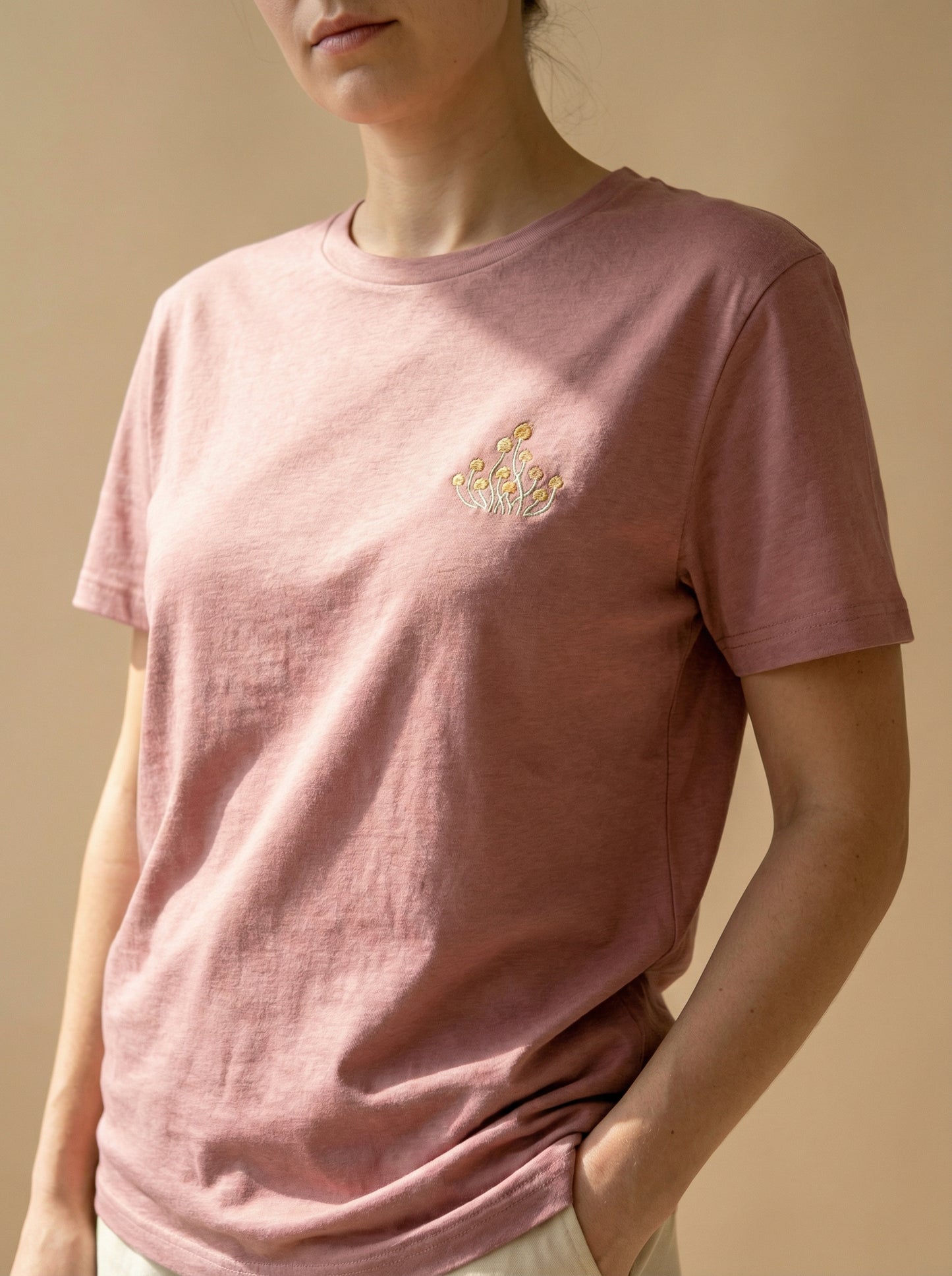 Mushroom Cluster - Embroidery Tee