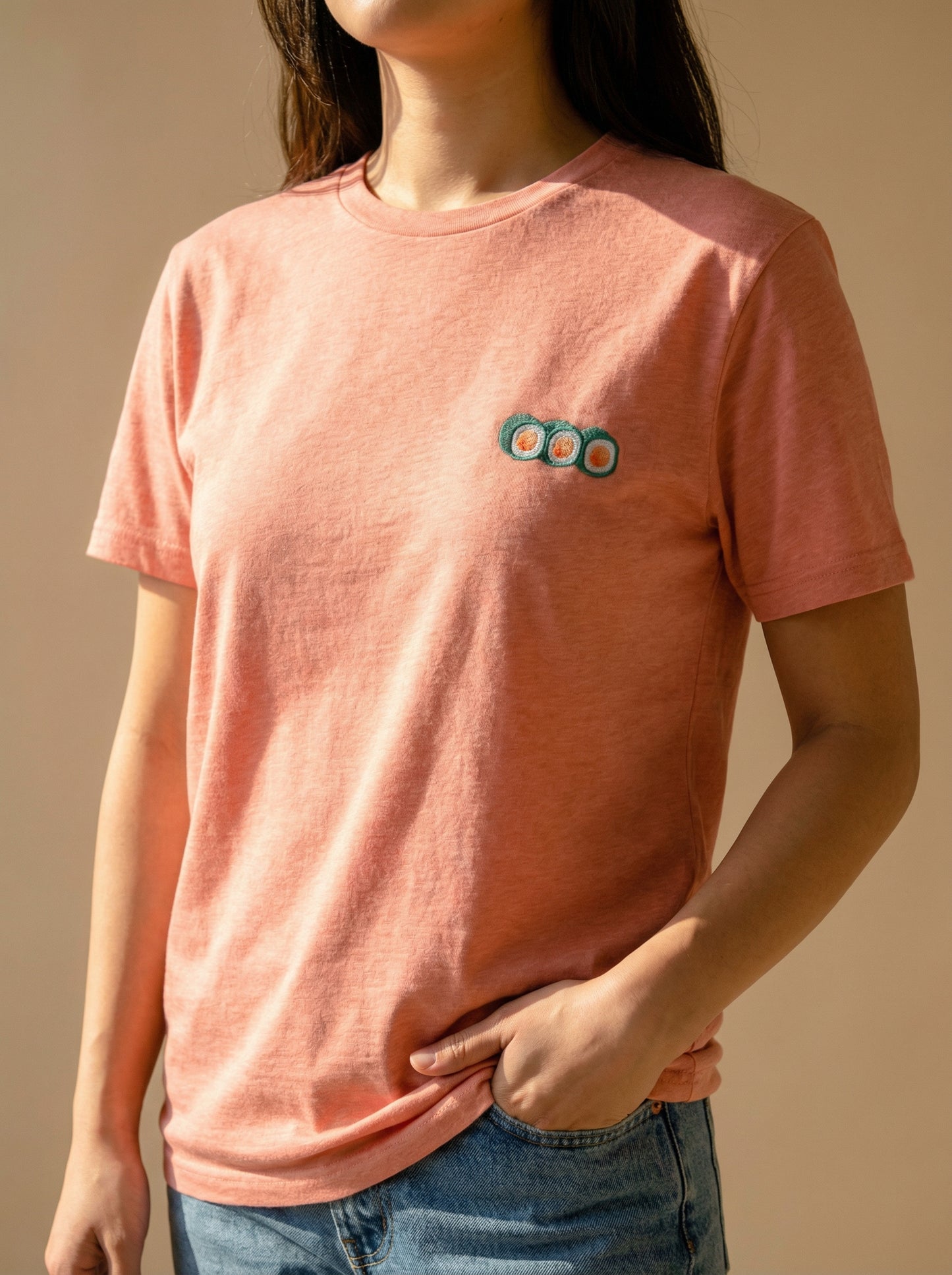 Sushi - Embroidery Tee