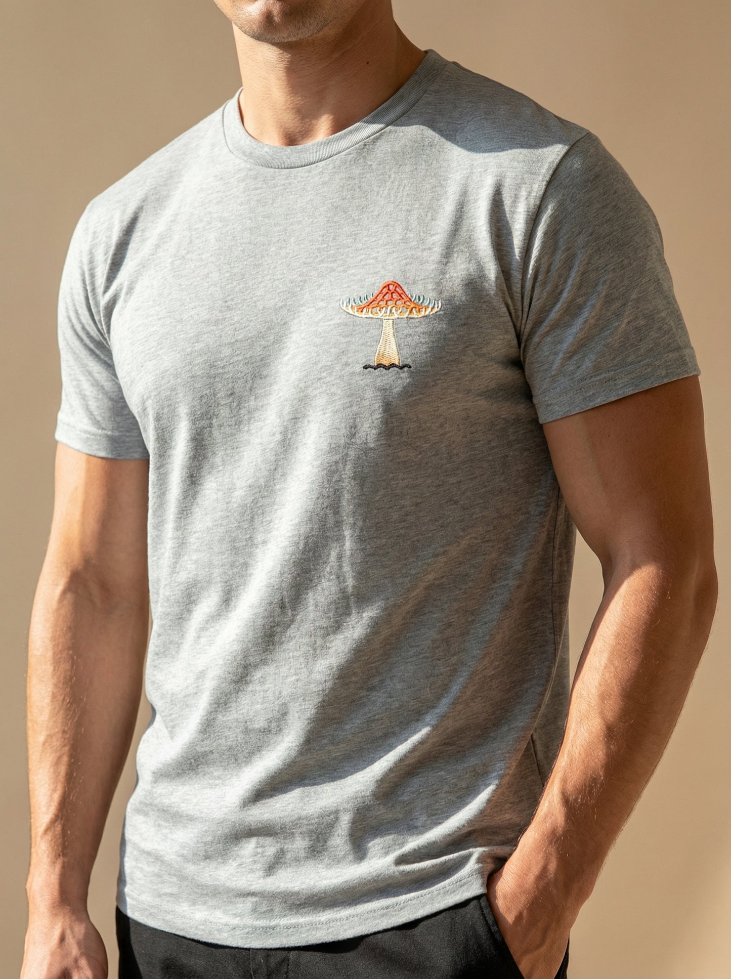 Mushroom of Paradise - Embroidery Tee