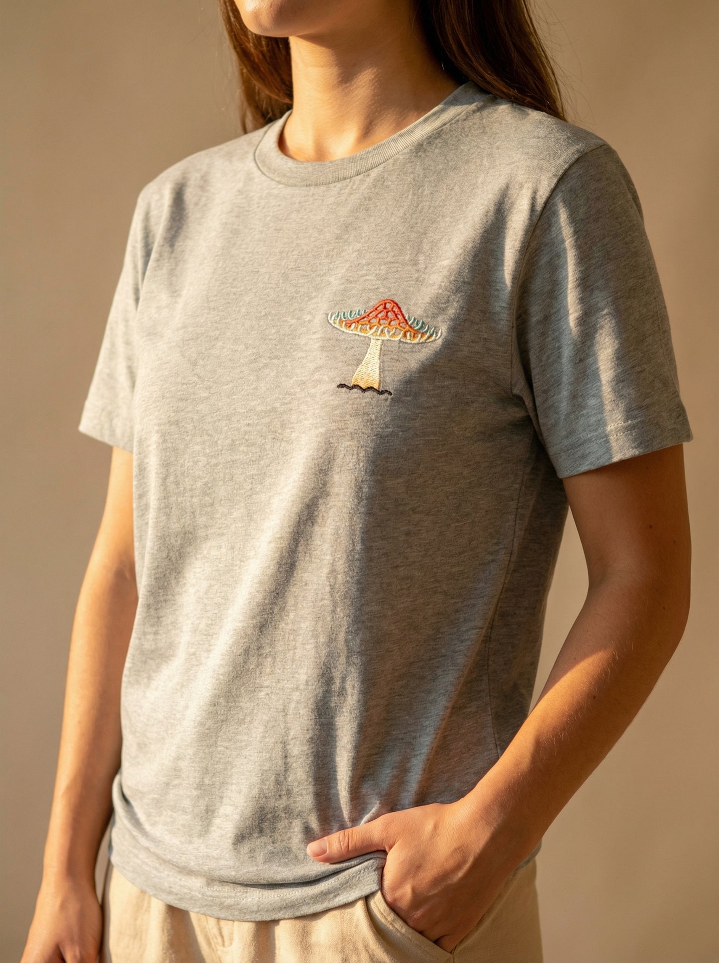 Mushroom of Paradise - Embroidery Tee