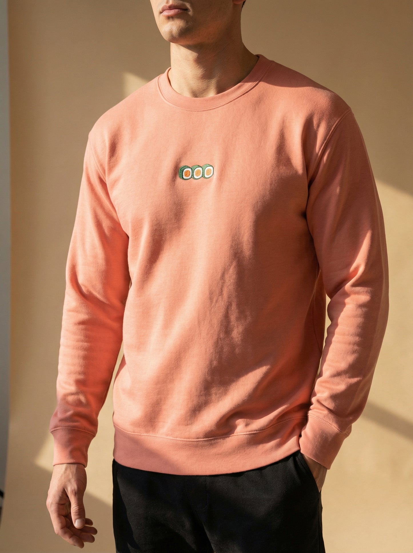 Sushi - Embroidery Sweatshirt