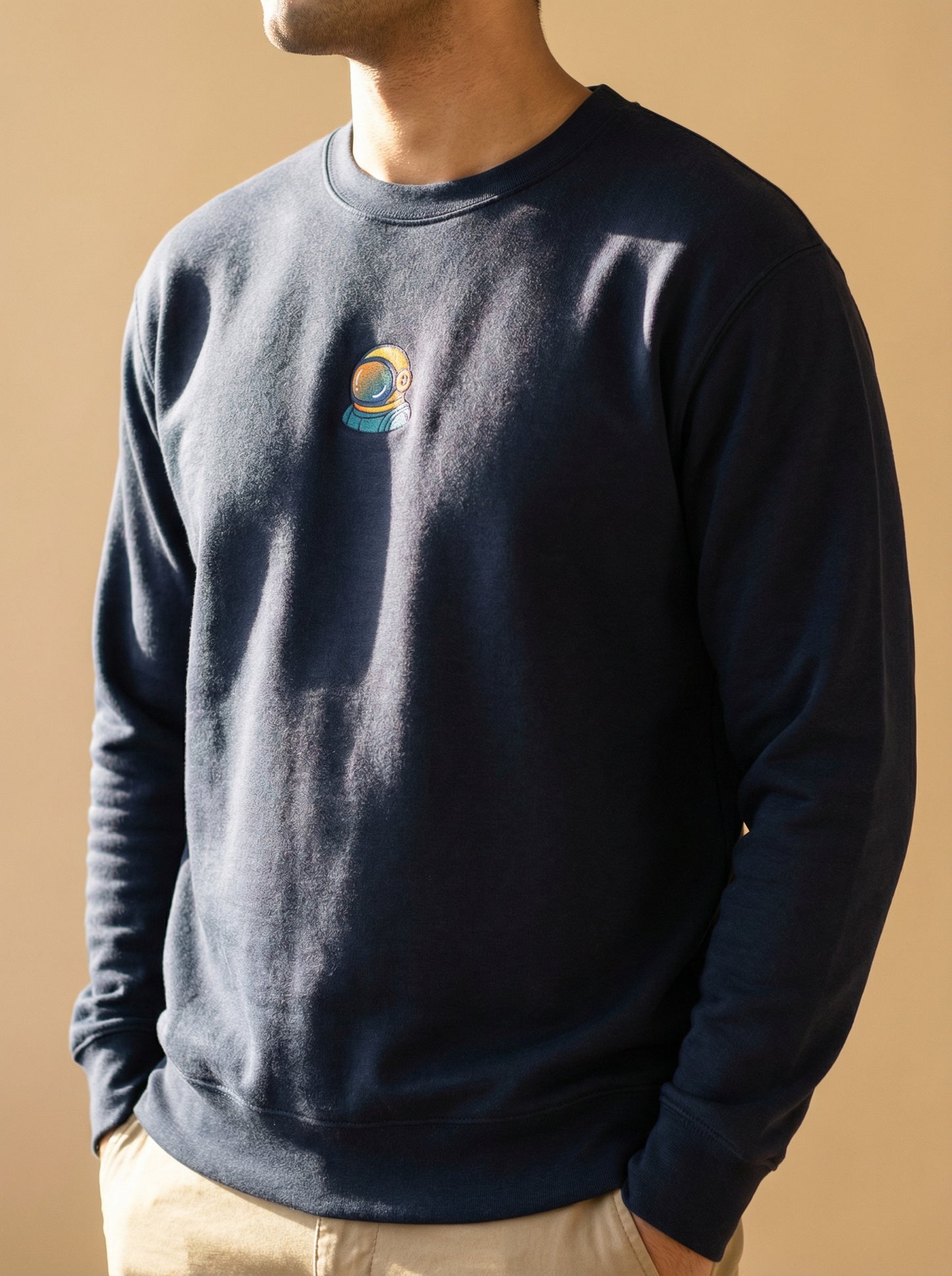 Spaceman - Embroidery Sweatshirt