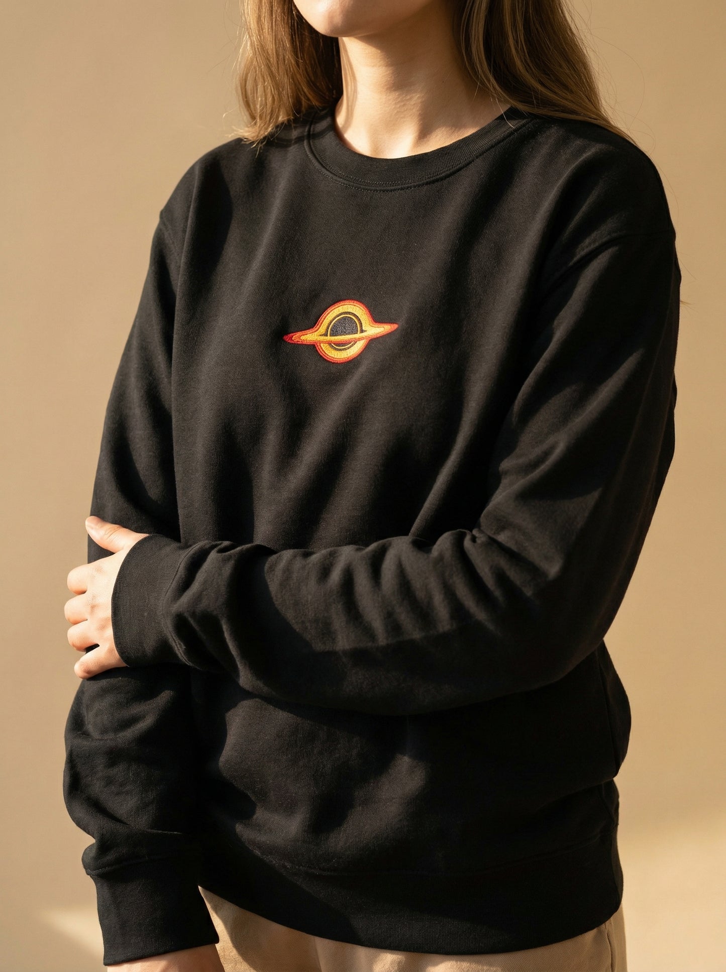 Black Hole - Embroidery Sweatshirt