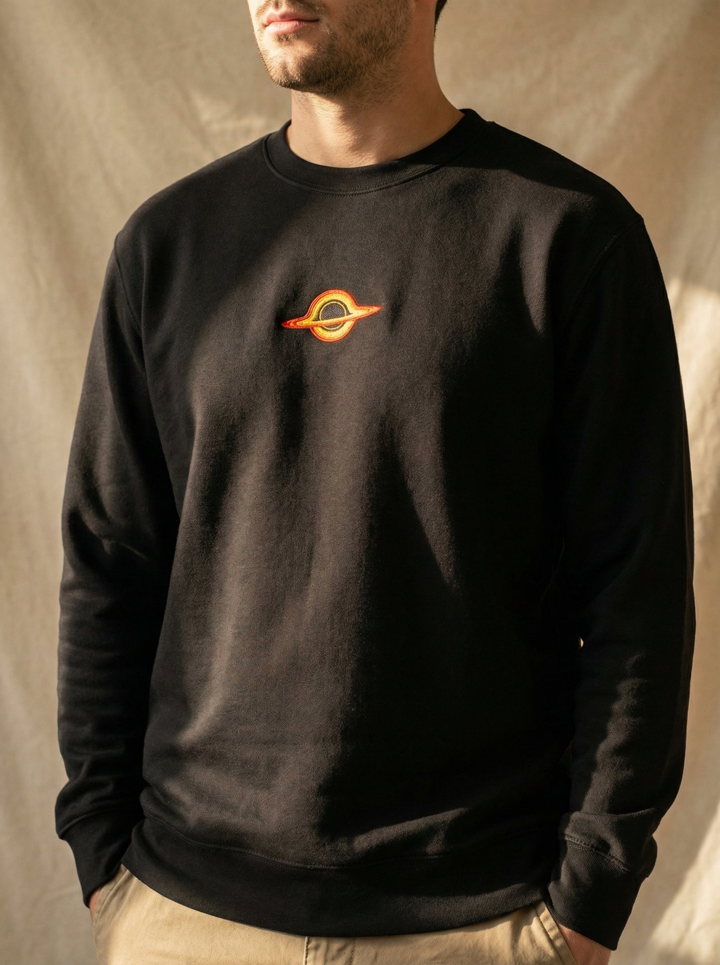 Black Hole - Embroidery Sweatshirt