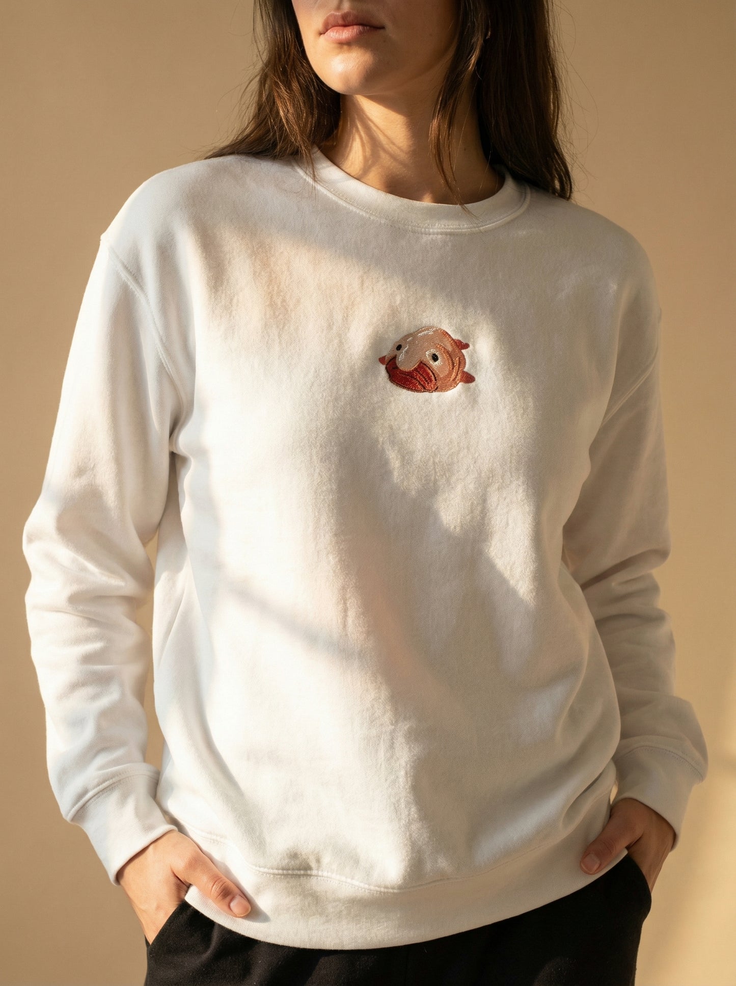 Blobfish - Embroidery Sweatshirt