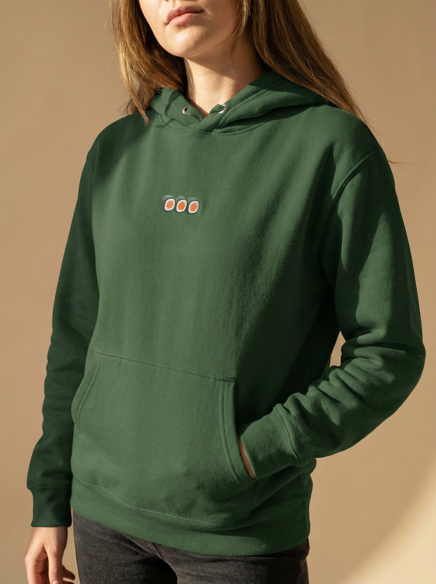 Sushi - Embroidery Hoodie