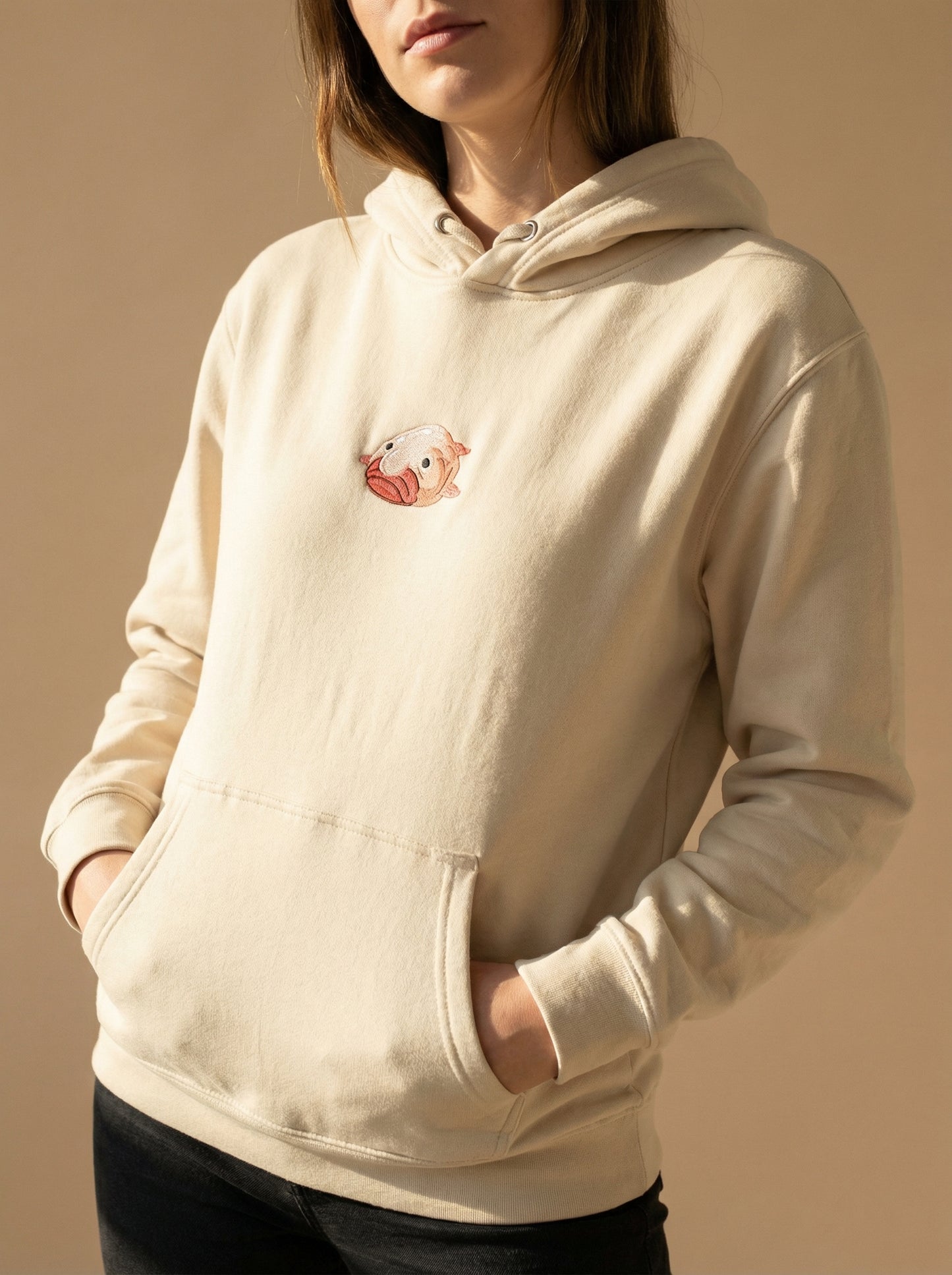 Blobfish - Embroidery Hoodie