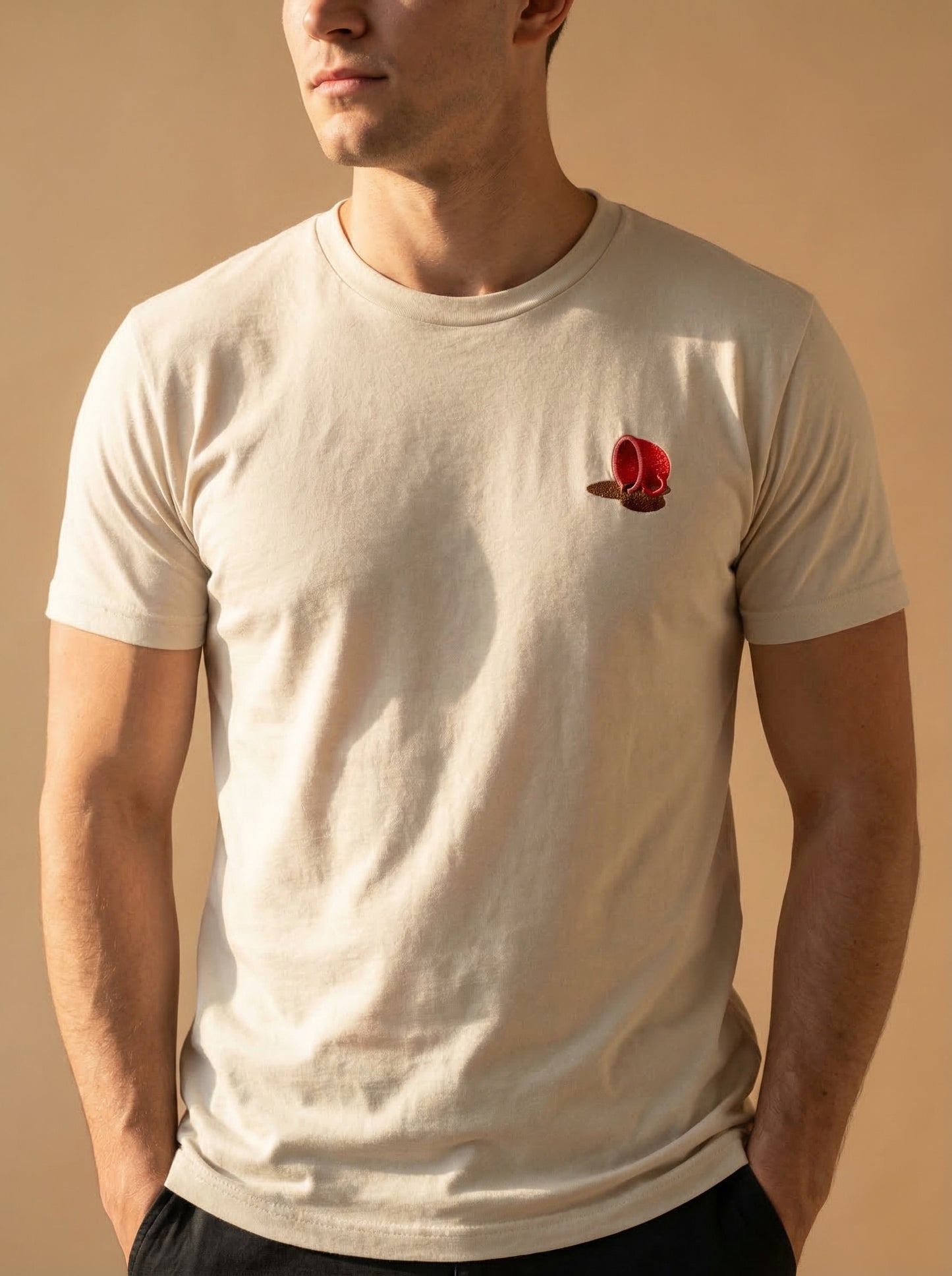 Coffee Klutz - Embroidery Tee