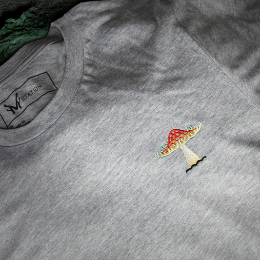 Mushroom of Paradise - Embroidery T-Shirt