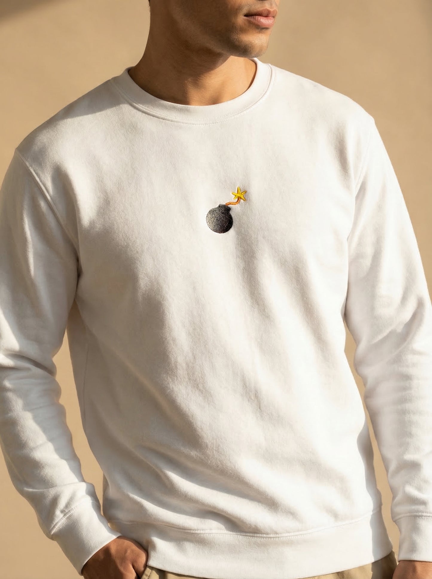 The Bomb - Embroidery Sweatshirt