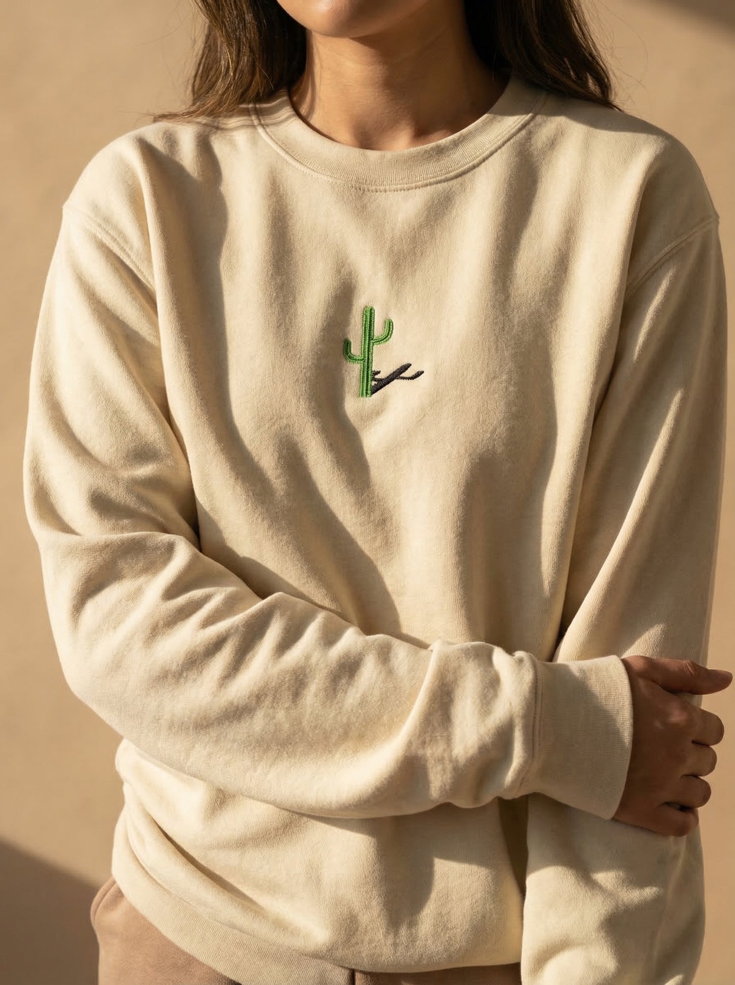 Desert Shadow - Embroidery Sweatshirt