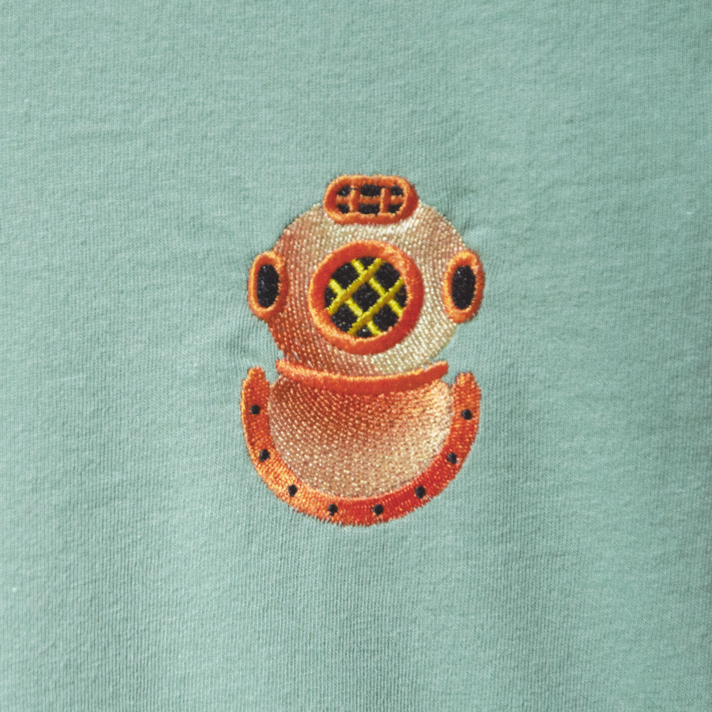 Diving Helmet - Embroidery Hoodie