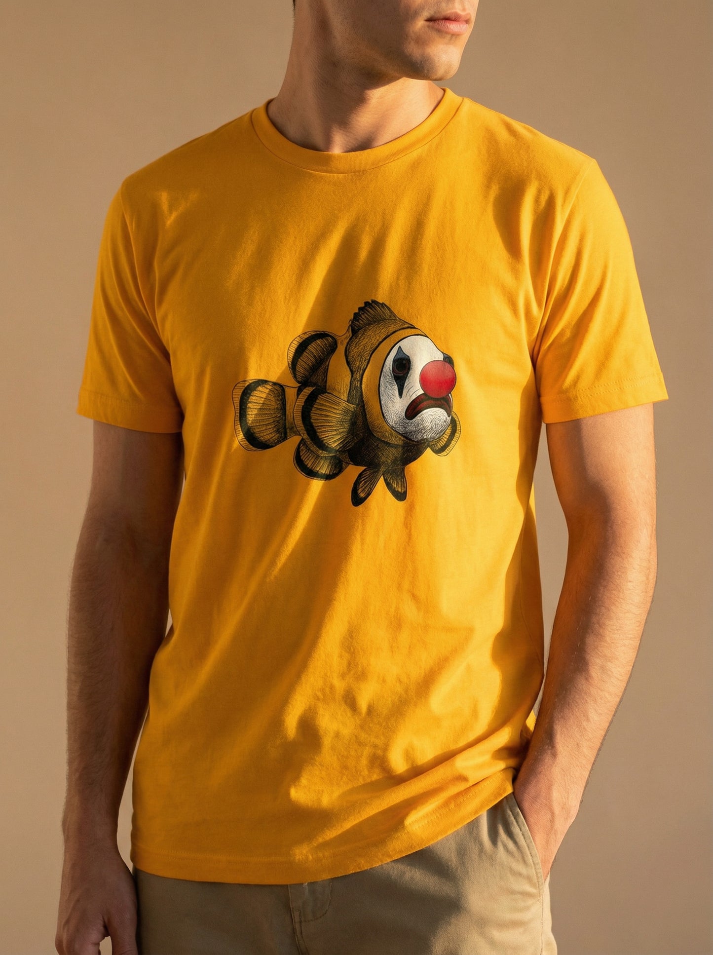 Sad Clown Fish - Printed Tee