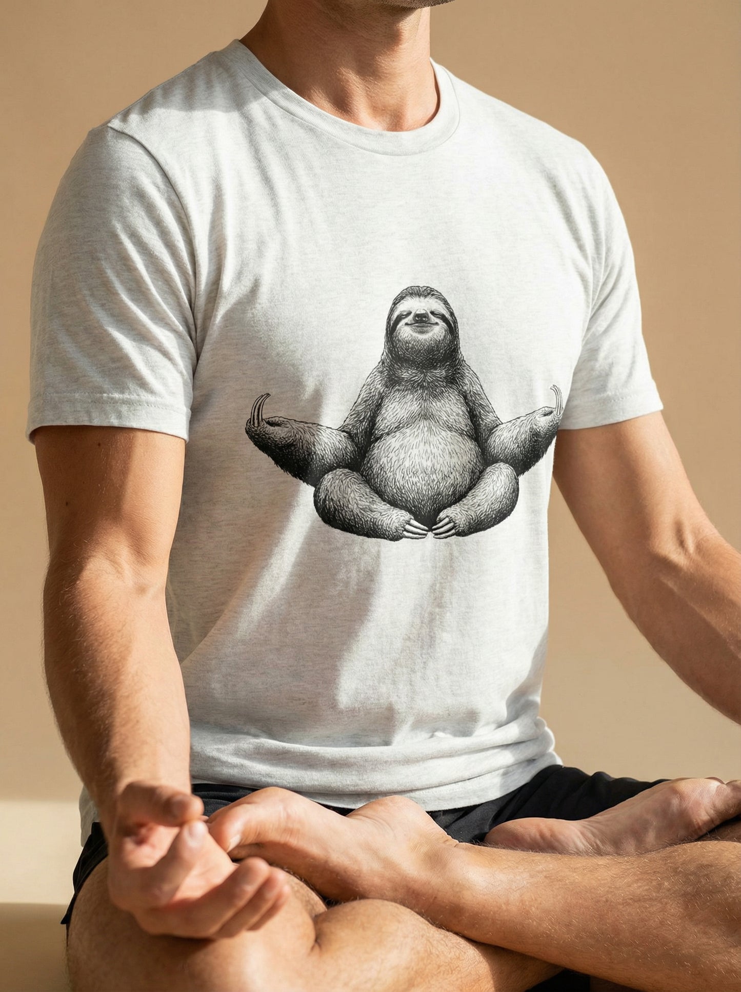 Zen Sloth - Printed Tee