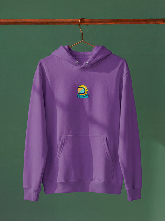 Spaceman - Embroidery Hoodie