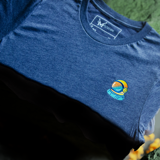 Spaceman - Embroidery T-Shirt
