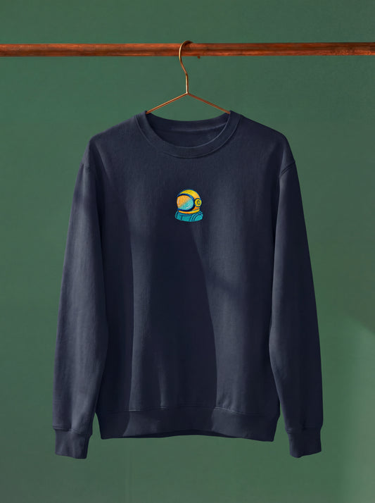 Spaceman - Embroidery Sweatshirt
