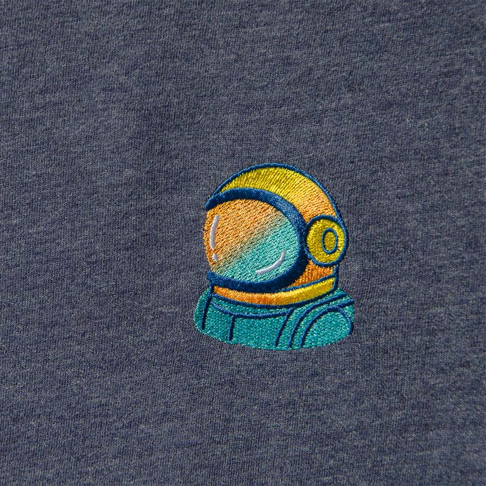 Spaceman - Embroidery T-Shirt