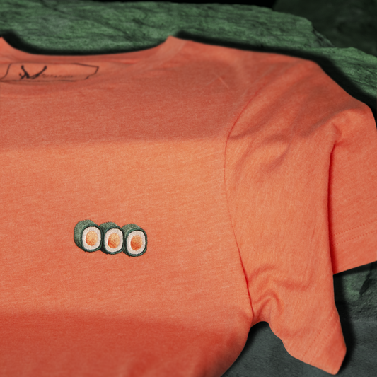 Sushi - Embroidery T-Shirt