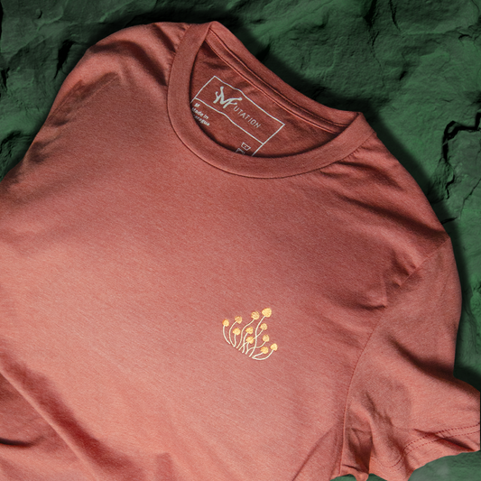 Mushroom Cluster - Embroidery T-Shirt