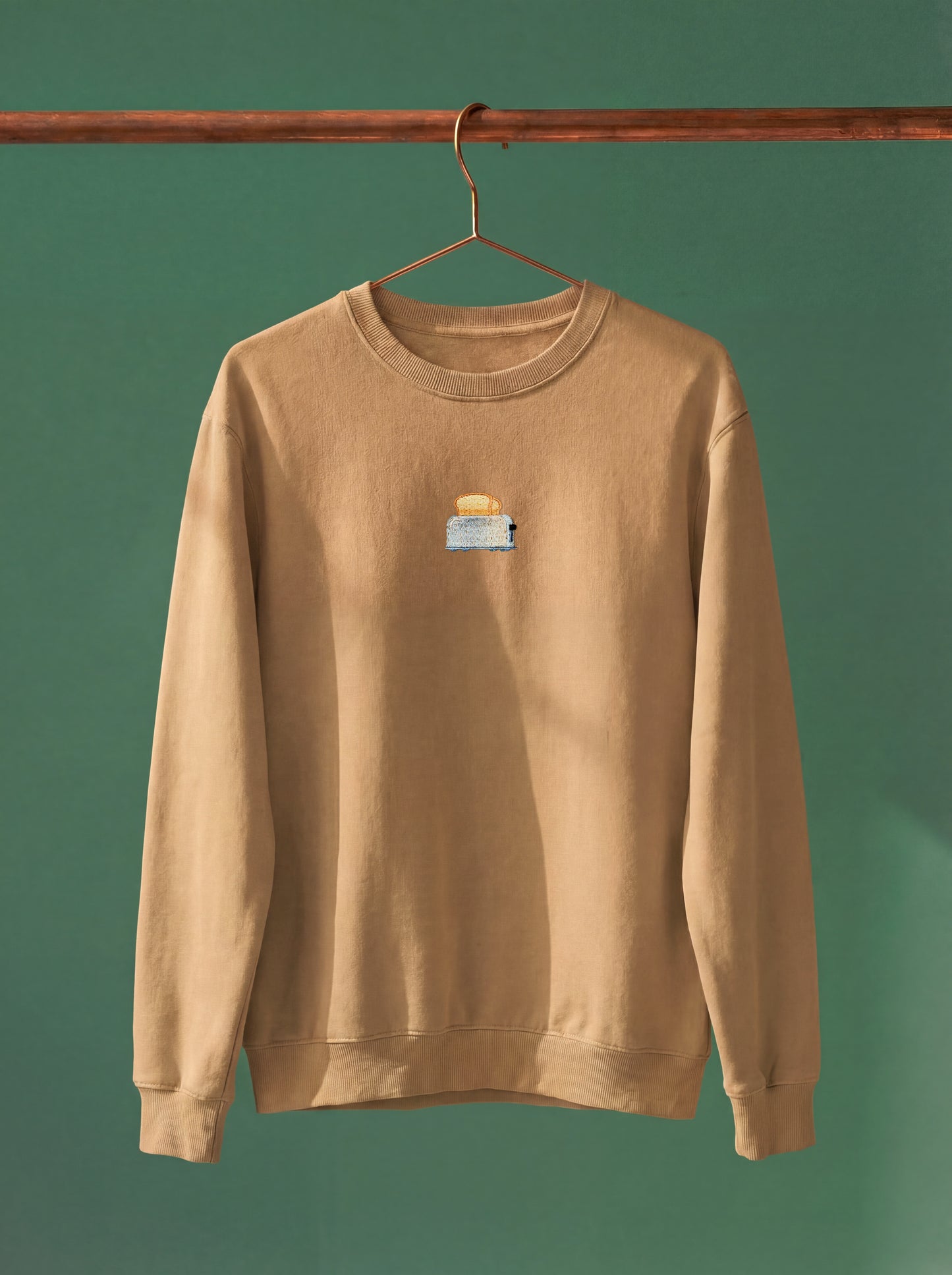 Toast of the Town - Embroidery Sweatshirt