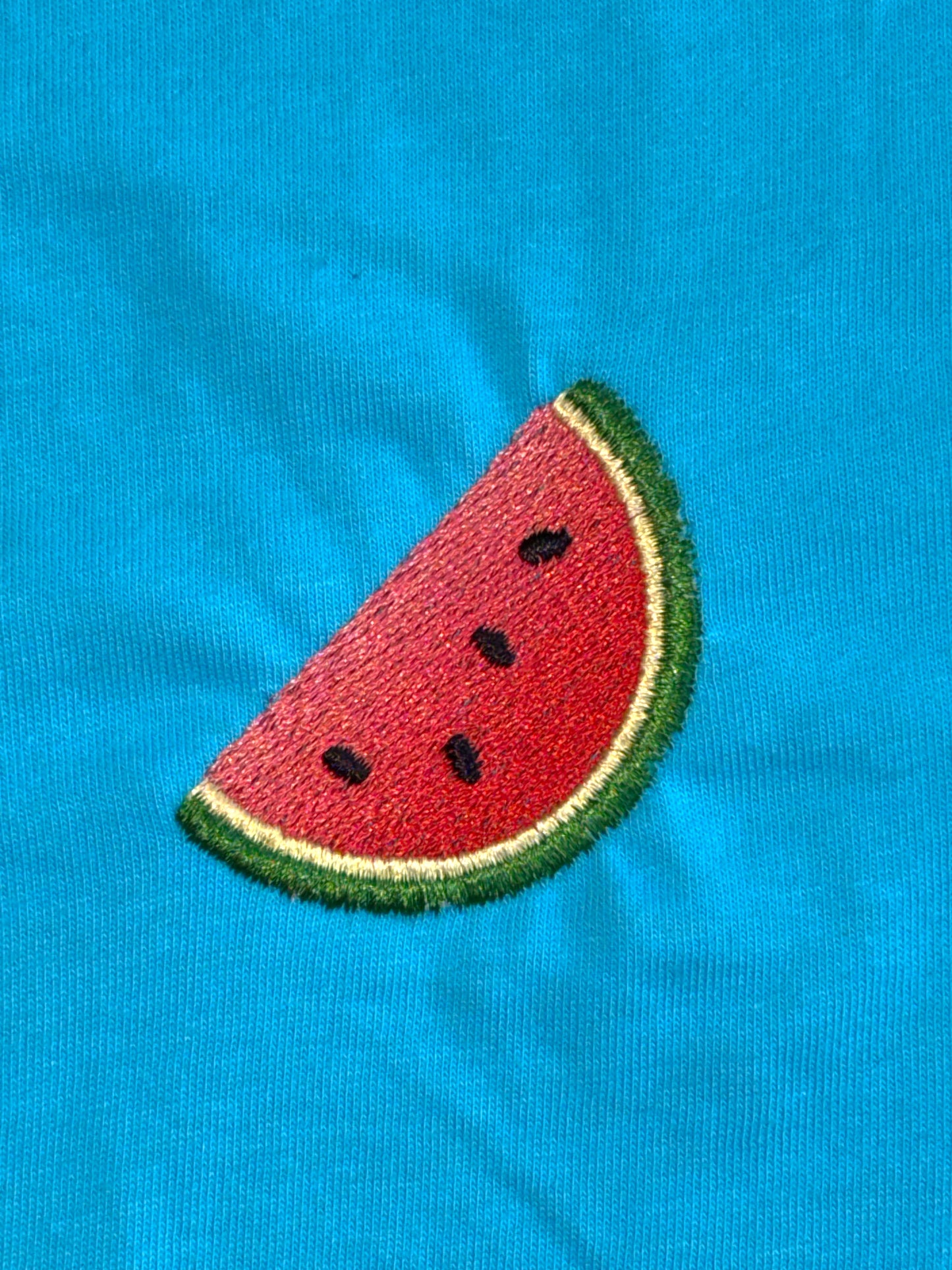 Watermelon Slice - Embroidery Tee