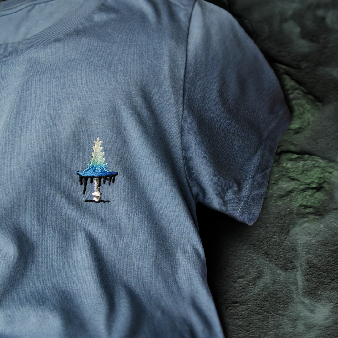 Witches-Cap Mushroom - Embroidery T-Shirt