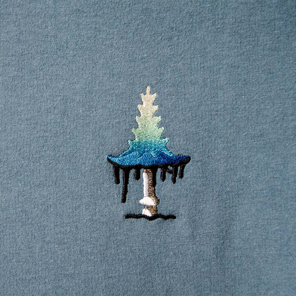Witches-Cap Mushroom - Embroidery T-Shirt